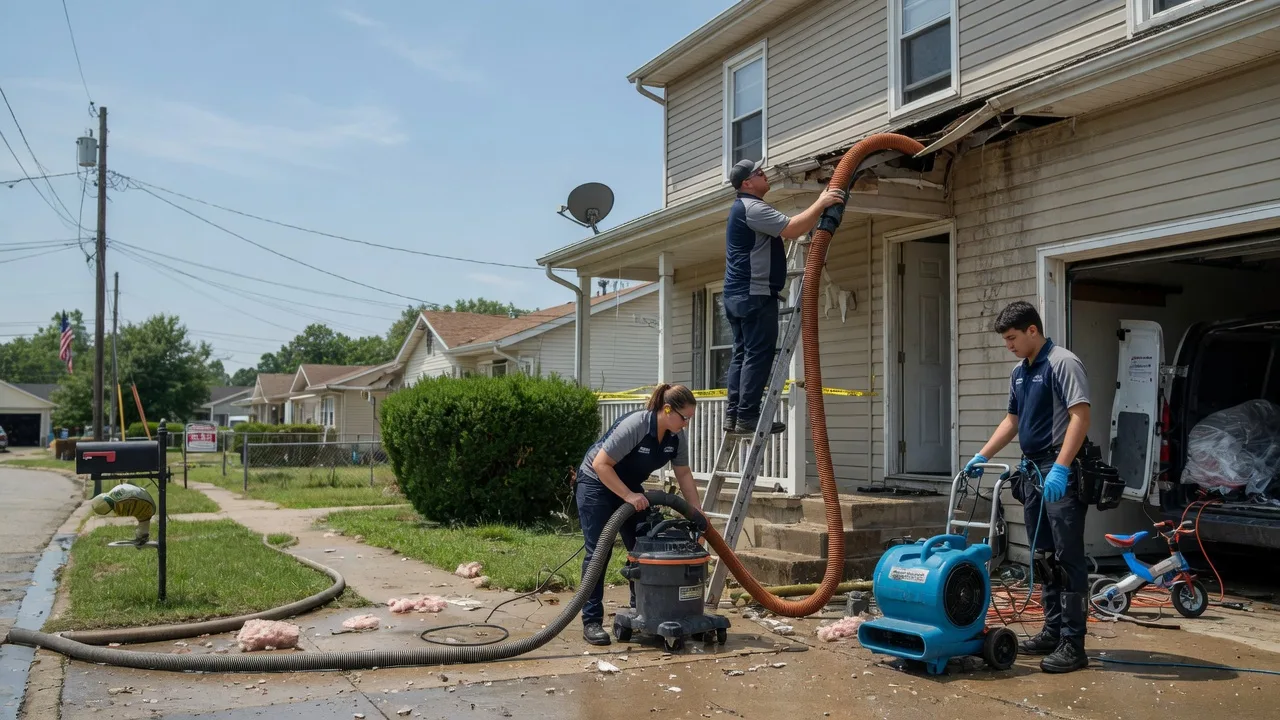 Water Damage Restoration in Centralia, MO near me